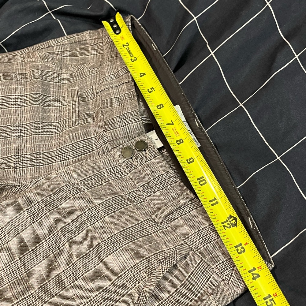 Vintage Plaid Flare Low Rise Garage Pants - Picture 6 of 8